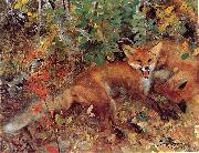 bruno liljefors Foxes oil painting artist